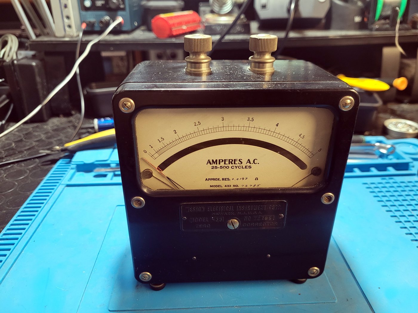 Weston AC Ammeter Model 433 (0-5 A)