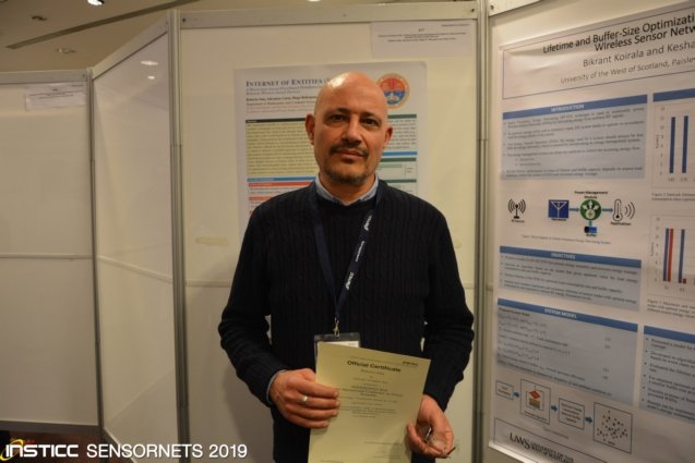 Prague, Czech Republic - SENSORNETS-2019